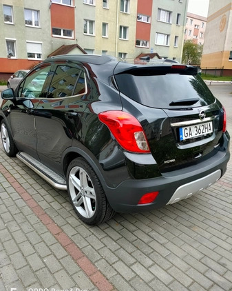 Opel Mokka cena 49800 przebieg: 167000, rok produkcji 2015 z Gdynia małe 56